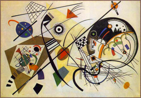 Wassily Kandinsky, Transverse Line, 1923 http://sites.duke.edu/artsvis54_01_f2010/category/keywords/ 